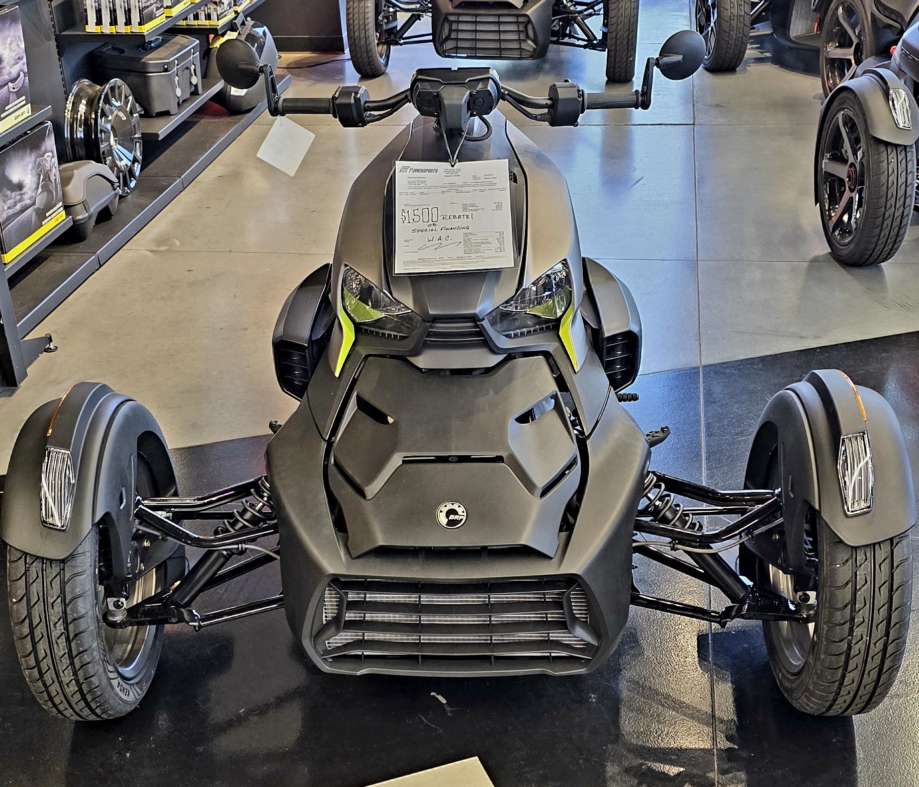 2026 Can-Am Ryker ROTAX 600 ACE 3-Wheel Motorcycle
