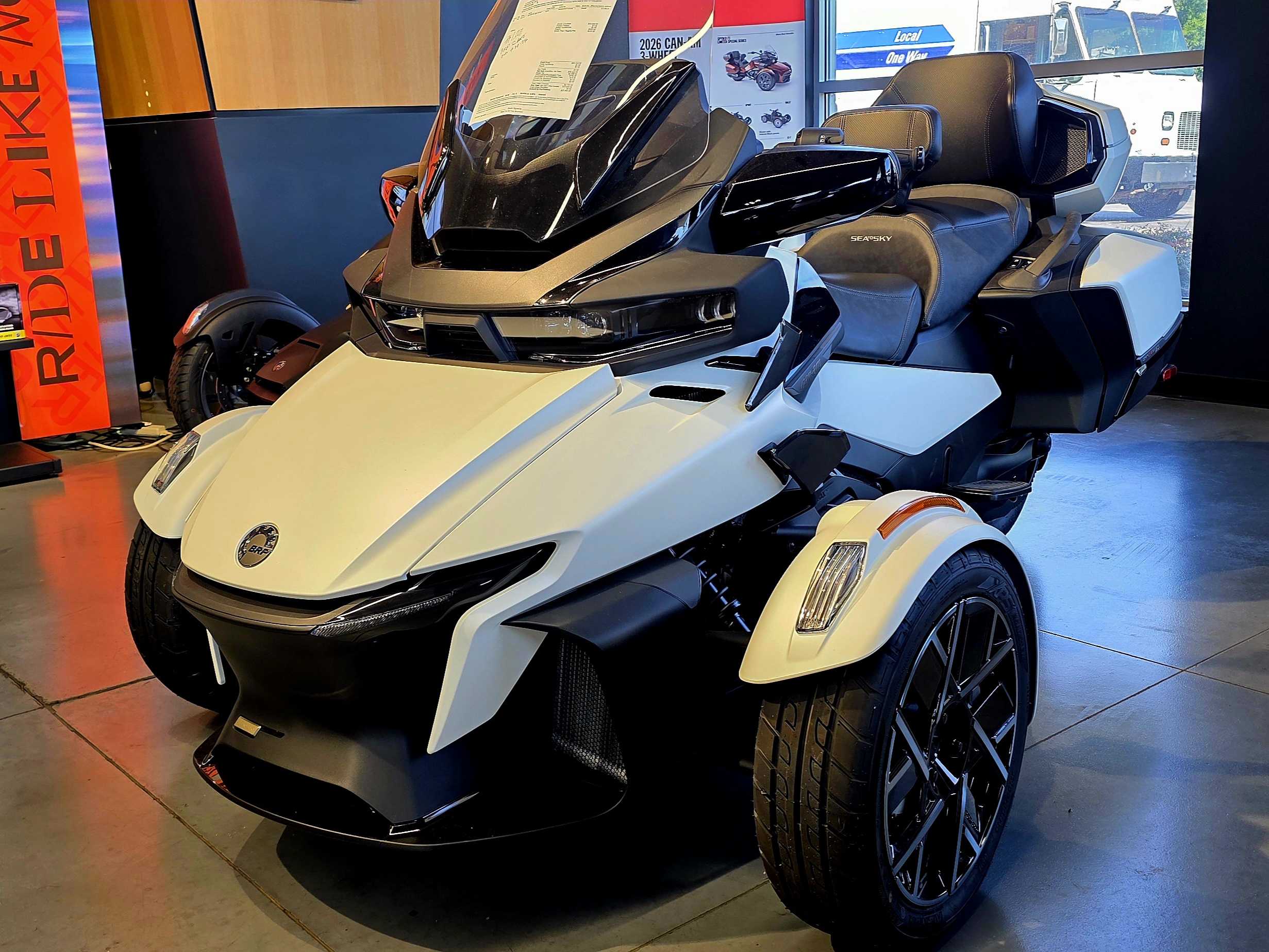 2026 Can-Am Spyder RT Sea-to-Sky 3-Wheel Motorcycle