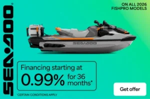 Read more about the article Financing starting at 0.99% for 36 months on all 2026 FishPro models
