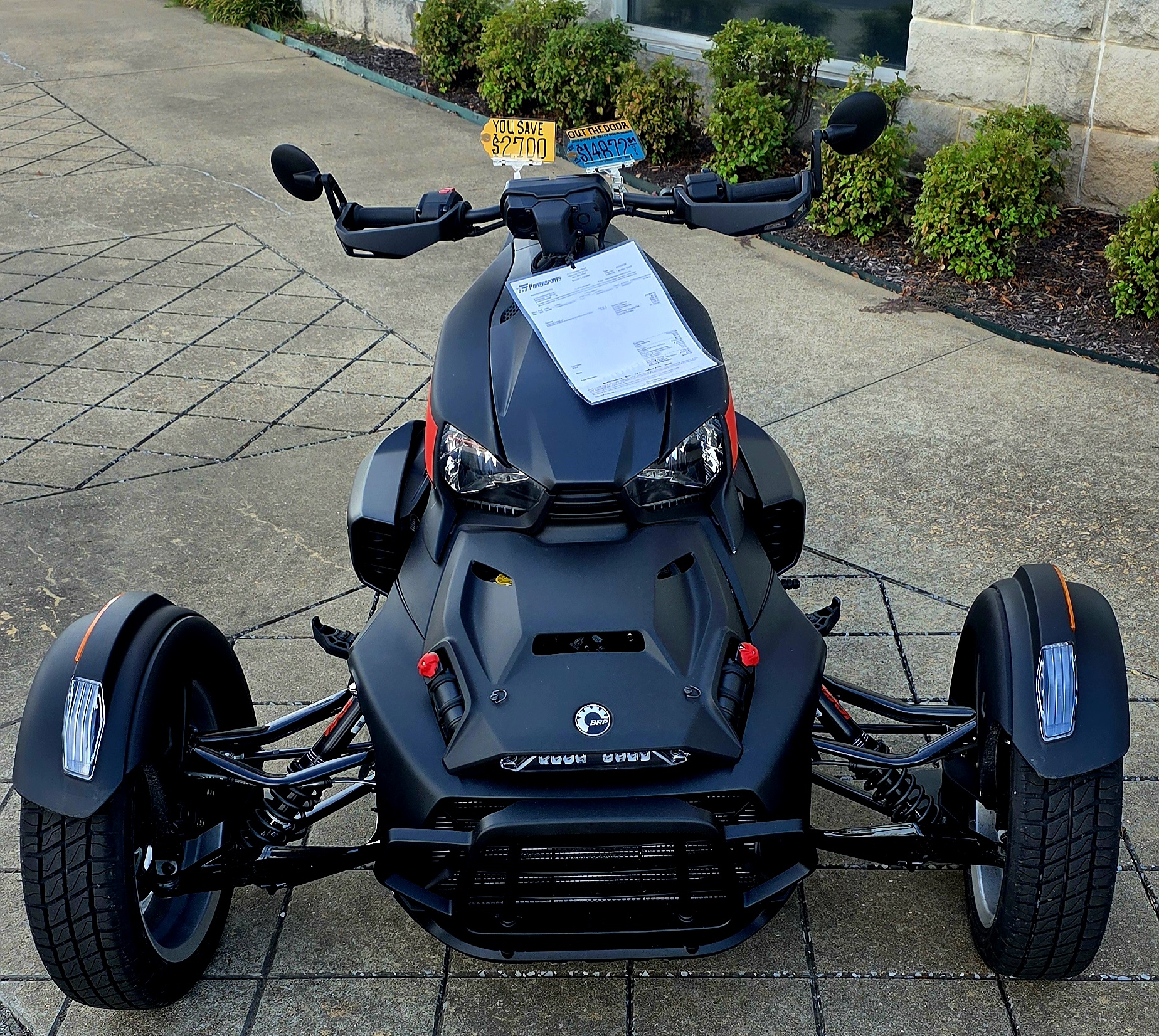 2026 Can-Am Ryker Rally ROTAX 900 ACE Motorcycle